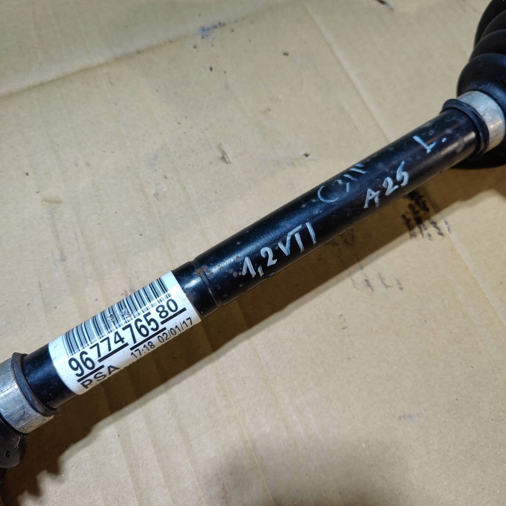 фото №4, Citroen c3 iii 1.2 vti привідний вал ліва 9677476580