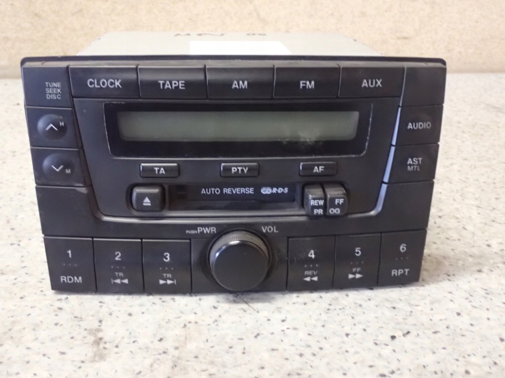 фото №2, Mazda mpv 00-06 радіо заводський