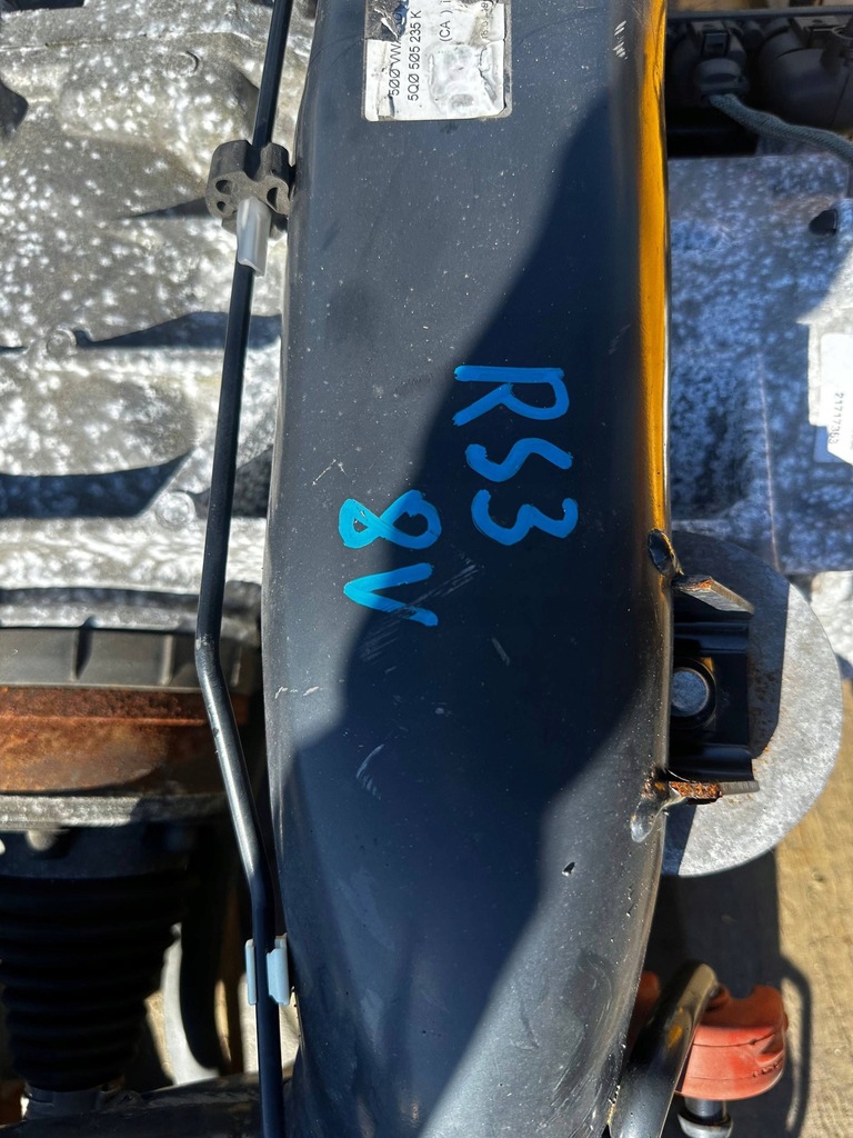 фото №9, A3 rs3 8v подвеска задняя 4x4 мост подрамник дифференциал полный 5q0505235k