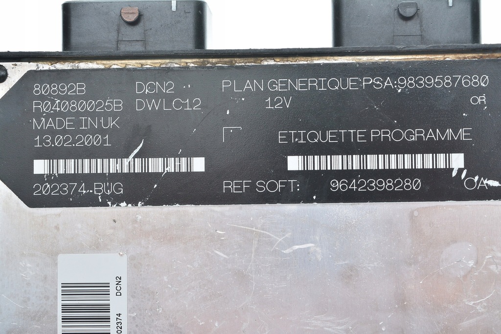 фото №3, Бортовой компьютер partner i 1.9 r04080025b 9839587680