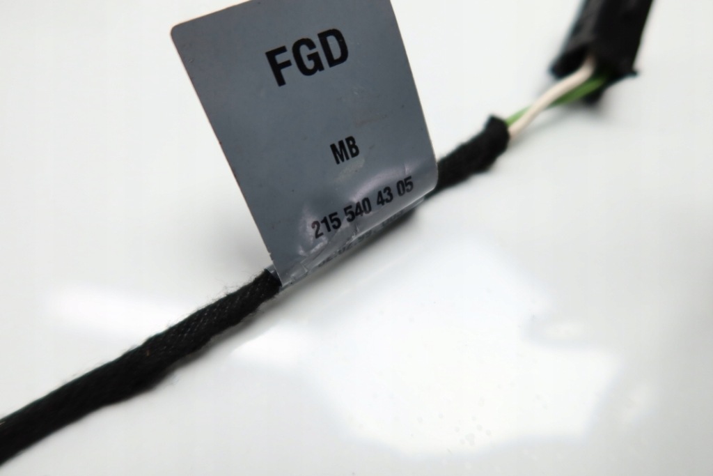 фото №8, Mercedes w215 cl шторка стекло задняя полка кожа кожаный 2156940042