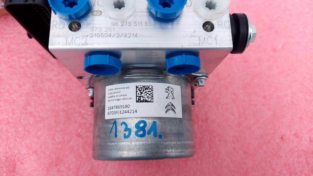 фото №5, Peugeot 3008 ii expert iii насос abs nowa оригінальний номер 1381