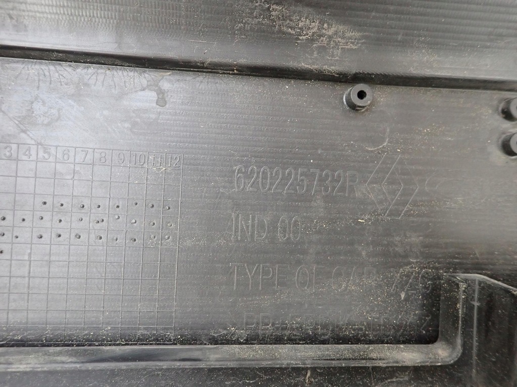 фото №10, Renault koleos ii 2 16-19 бампер перед передній 6xpdc