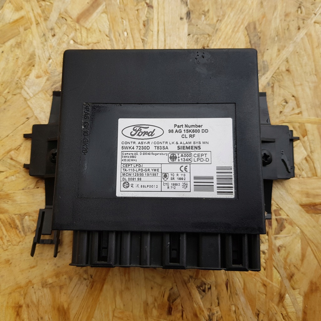 фото №1, Ford модуль комфорта 98ag15k600dd