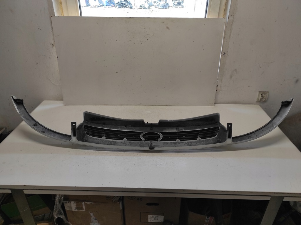 фото №5, Opel vivaro a 01-06 решітка радіатора решітка радіатора решітка радіатора 91166765