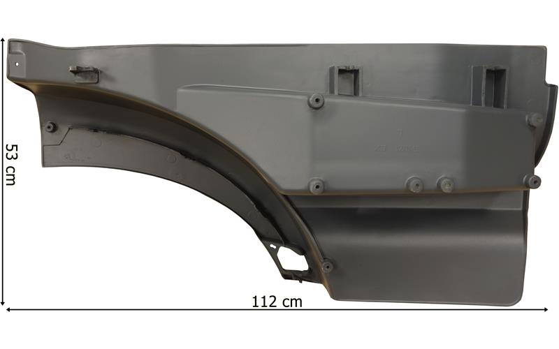 фото №2, Mercedes actros mp4 ss подножка верхний левая 9606661902 9606667103