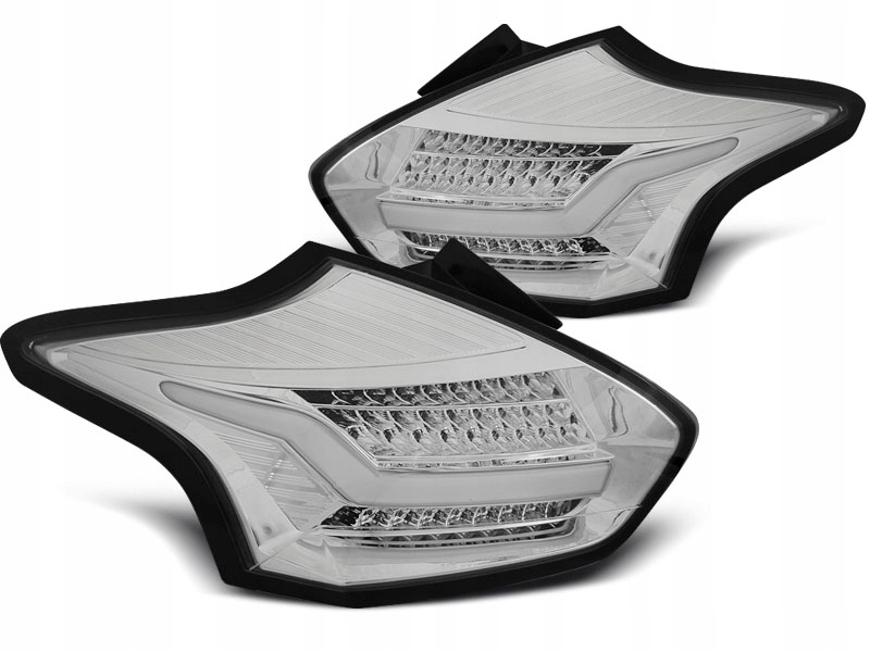 фото №1, Лампы светодиодный ford focus 3 15- hb хром led dts