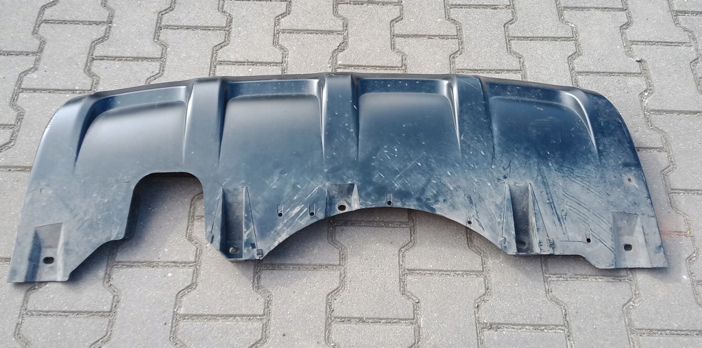 фото №1, Спойлер диффузор бампера задняя fiat 500l 735570840