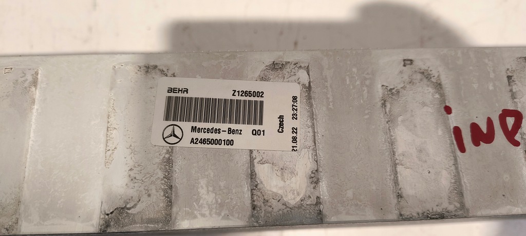 фото №10, Радиатор mercedes b-klasa w246 w176 cla c117 gla x156 a2465000100