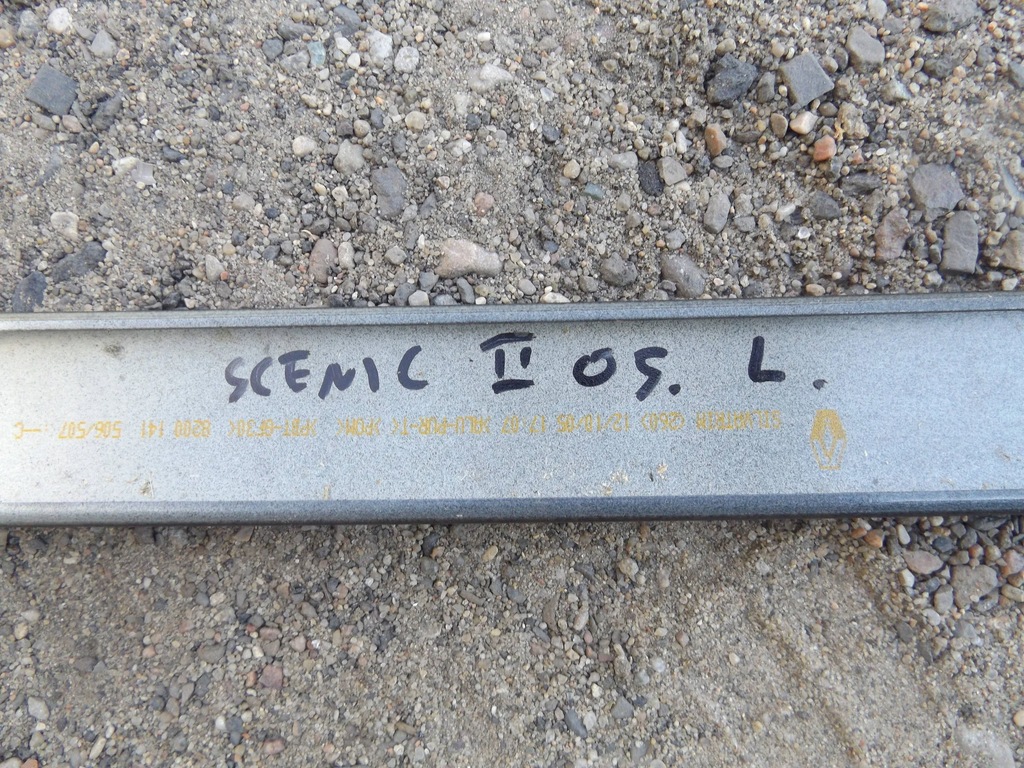 фото №2, Scenic ii молдинг кровельная левая