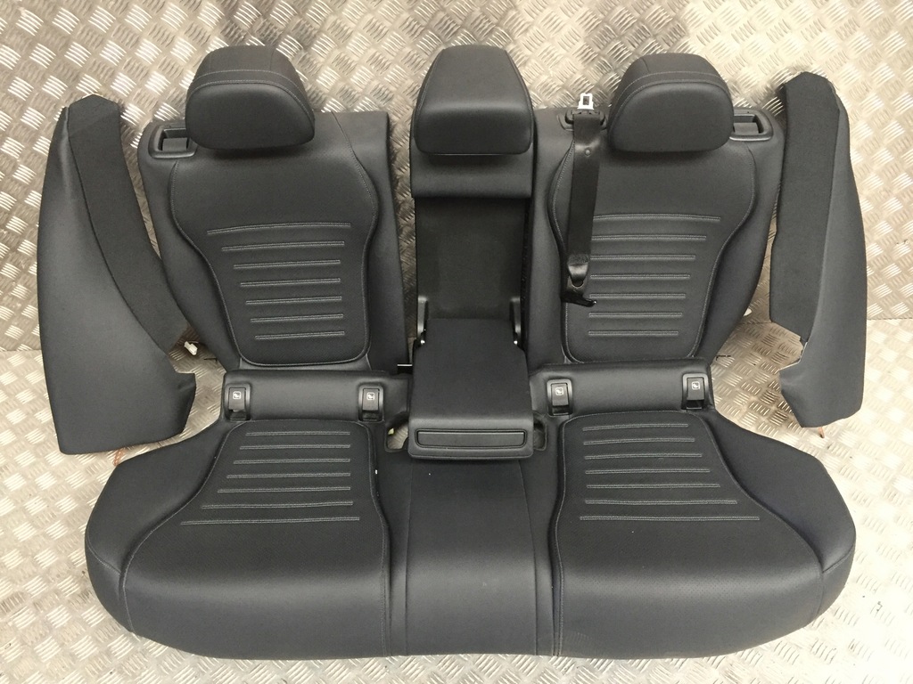 фото №13, Mercedes w206 kombi сиденья заднее сиденье обшивки кожа c-klasa europa orginal