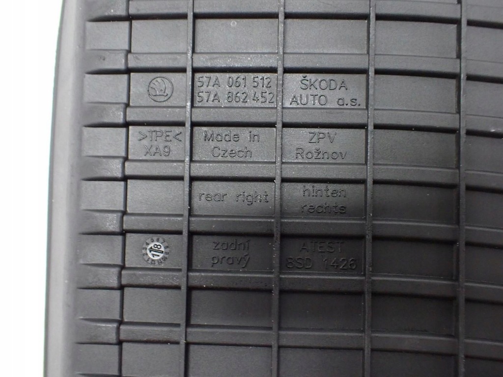 фото №9, Коврики коврики резиновые europa 57b061502 57b061502 skoda karoq 18r