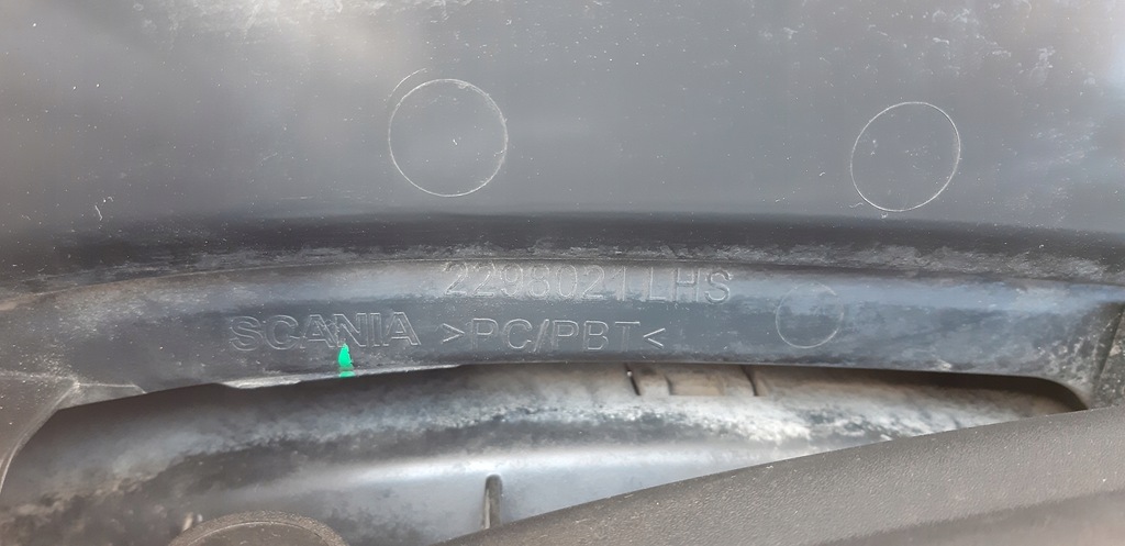 фото №9, Scania r s крила підкабінний лівий молдинг підкрилок 2599545 2298021