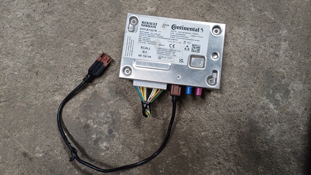 фото №1, Dacia spring модуль 2591a7327r