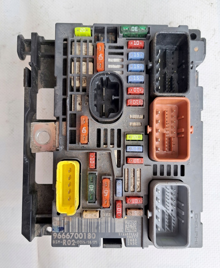 фото №1, Peugeot citroen модуль блок керування bsm 9666700180