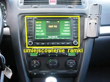 фото №5, Skoda octavia 2 2004 рамка радіо 1din nexus rns