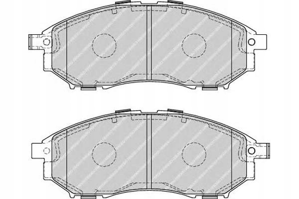 фото №1, Ferodo тормозные колодки тормозные renault koleos 2.0 dci hy