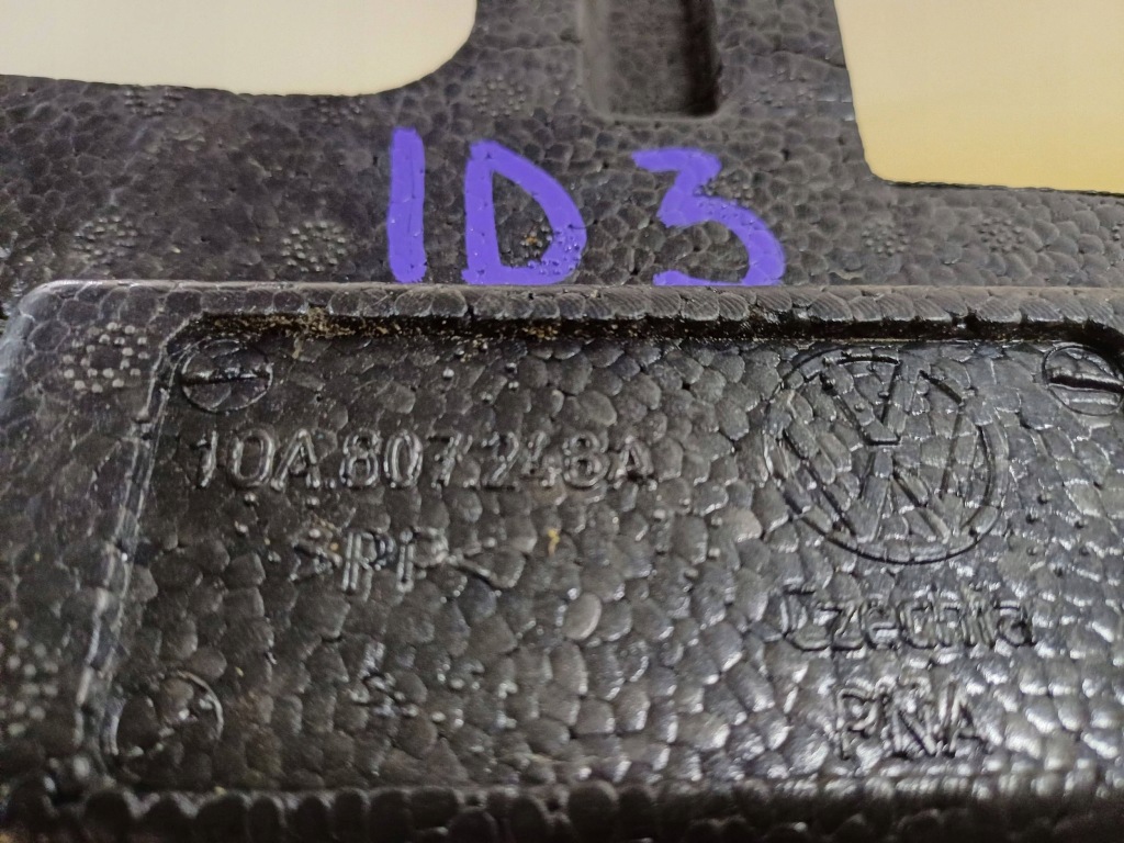 Абсорбер пенопласт передний бампера перед vw id3 id.3 10a807248a Доставка