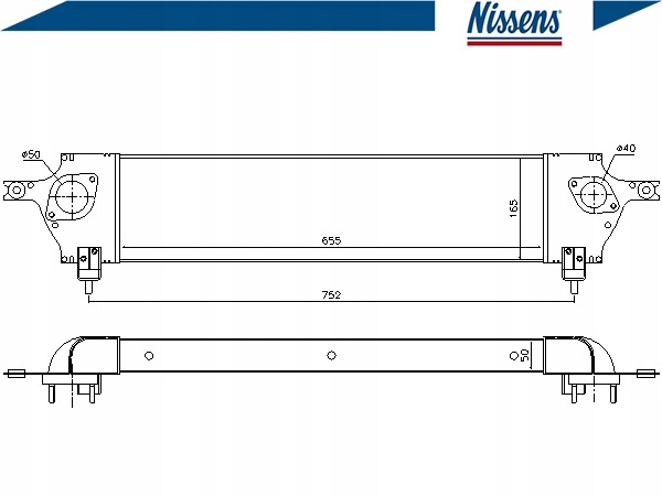 Интеркулер nissan qashqai / qashqai 2 2.0 dci на Цена