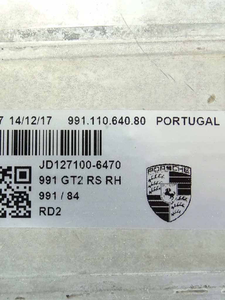 фото №8, Porsche 911 991 gt2 rs интеркулер