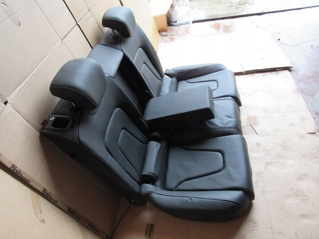 фото №9, Audi a5 8t 8f s-line coupe оббивка сидіння сидіння заднє сидіння обшивки шкіра