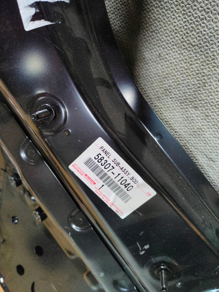 фото №5, Lexus lc lc500 lc500h pas задній підлога піддон стіна стіна lexus