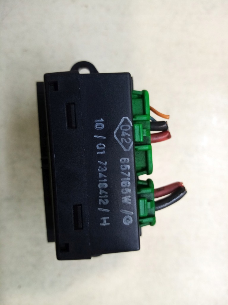 фото №5, Резистор вентилятор scenic i lift 1.9 dci 657165w