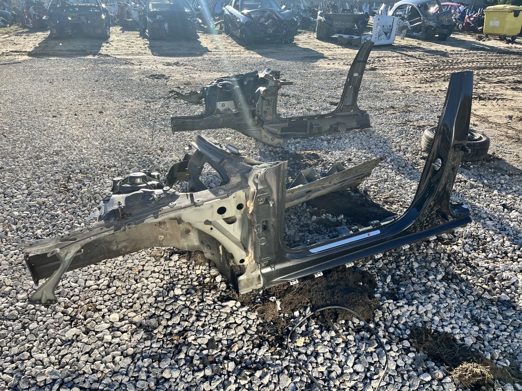 фото №1, Чверть лонжерон перед поріг ліва audi a6 c7 10- lx7u