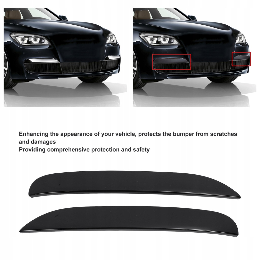 фото №9, Молдинг отделочная решетка передний бампера 51118047727 набор молдинг w