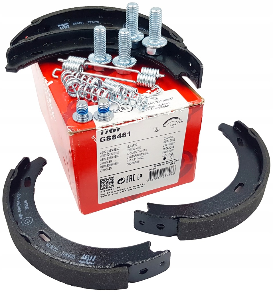 фото №1, Trw gs8481 набор колодка тормозных