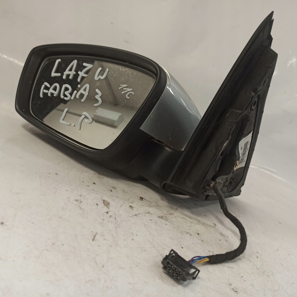 фото №15, Skoda fabia iii зеркало левая наружное 6pin la7w 6v1857407f
