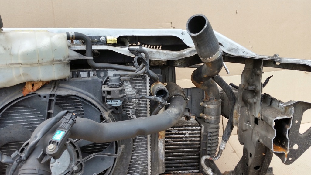 фото №15, Pas передній радіатор підсилювач передній nissan note e11 lift