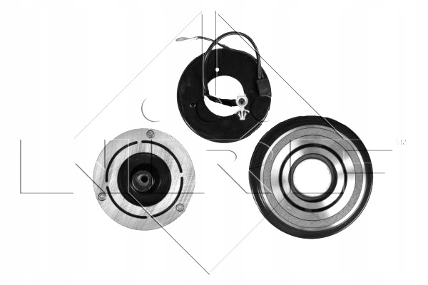 фото №10, Зчеплення повний компресор кондиціонера denso 7sb16c 12v 6 120mm
