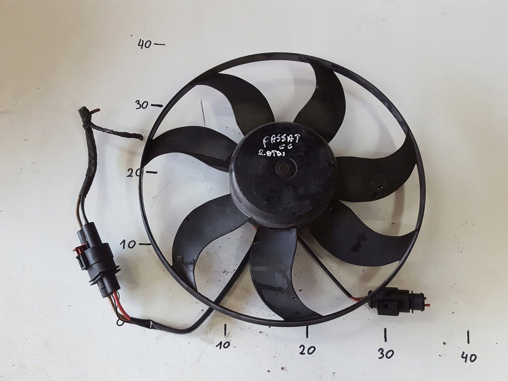 фото №1, Vw passat cc lift 2.0 tdi cff вентилятор радиатора
