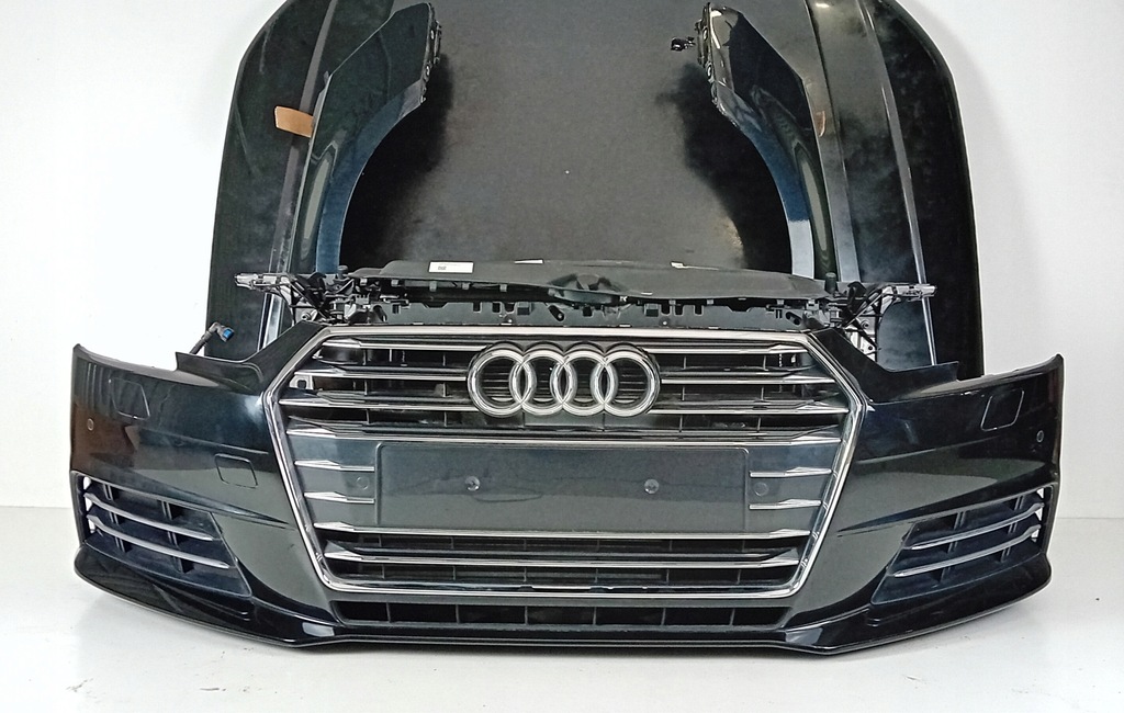 фото №6, Audi a4 8w b9 бампер капот pas лампи full led крила крила ly9t 34km