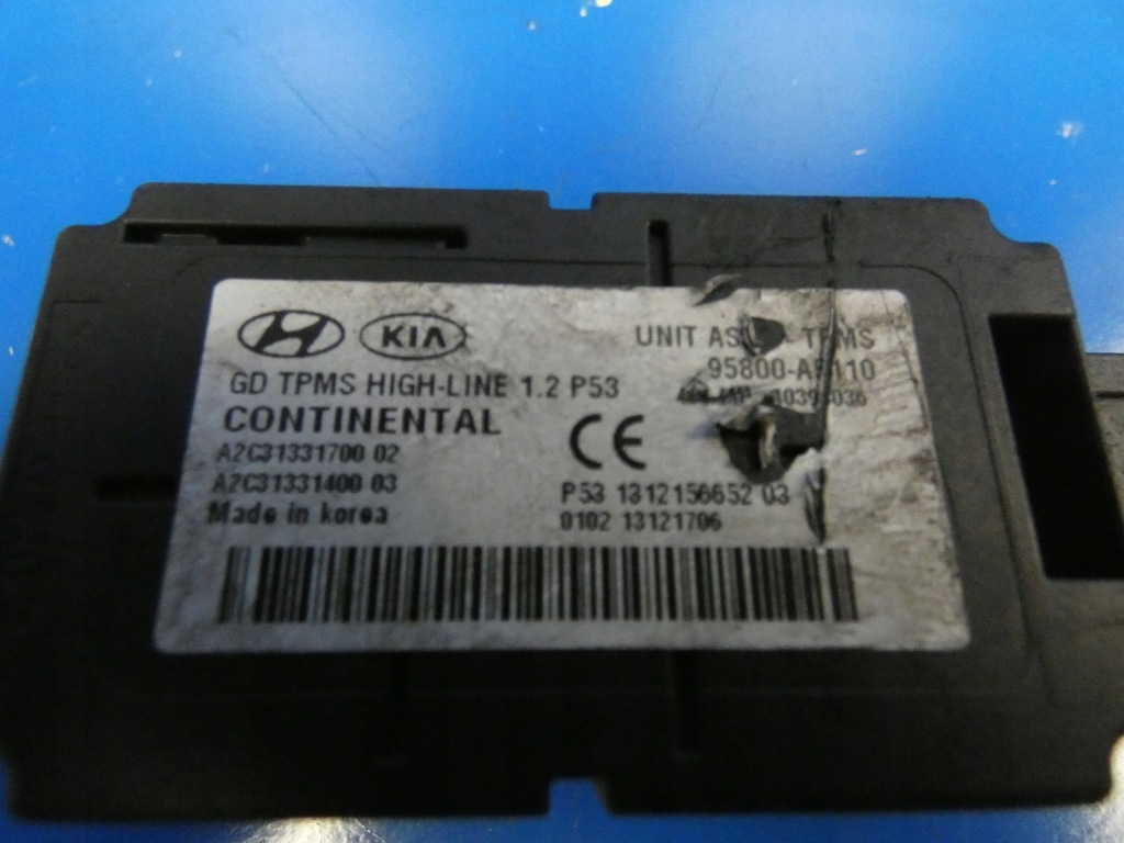 фото №2, Hyundai i30 ii kia ceed модуль блок управления tpms