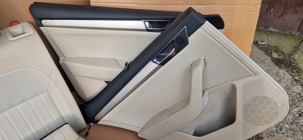 фото №8, Сидіння заднє сидіння обшивки skoda superb iii full електрика шкіра матеріал ideał