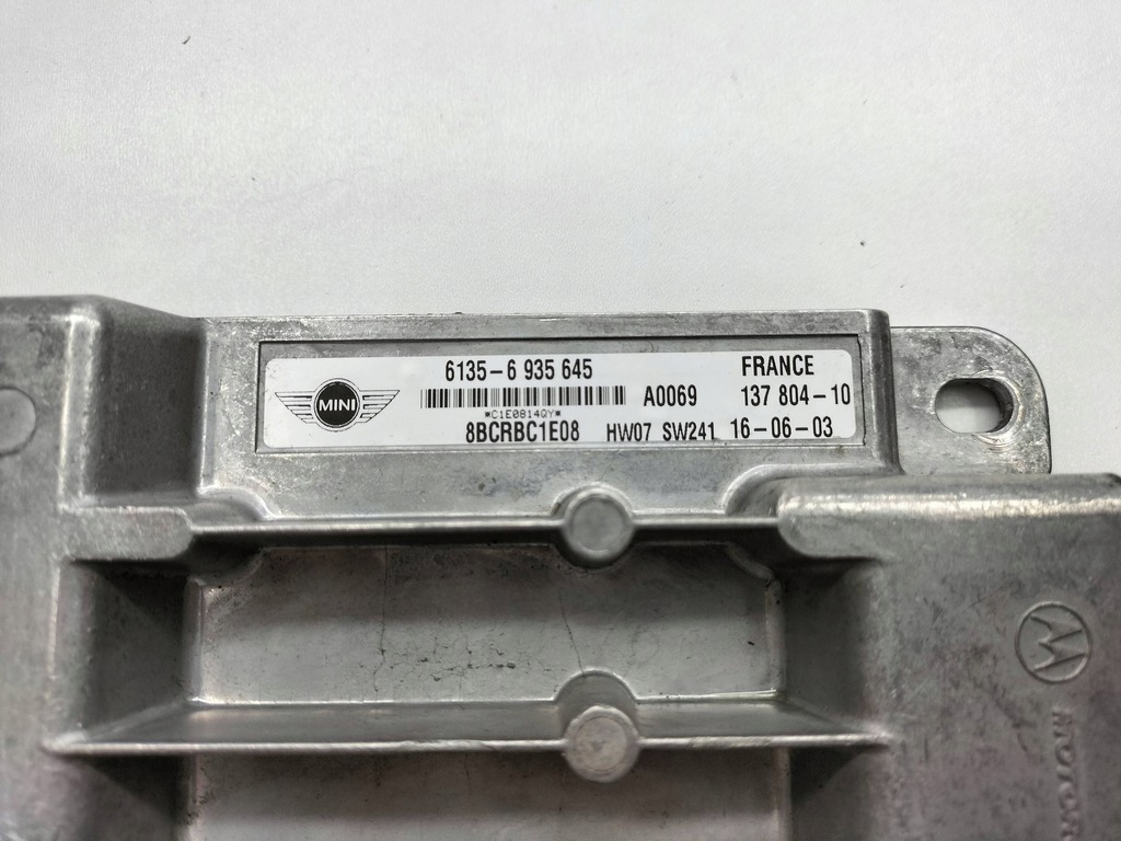 фото №6, Mini cooper 6135-6935645 137804-10 блок управления двигателя бортовой компьютер