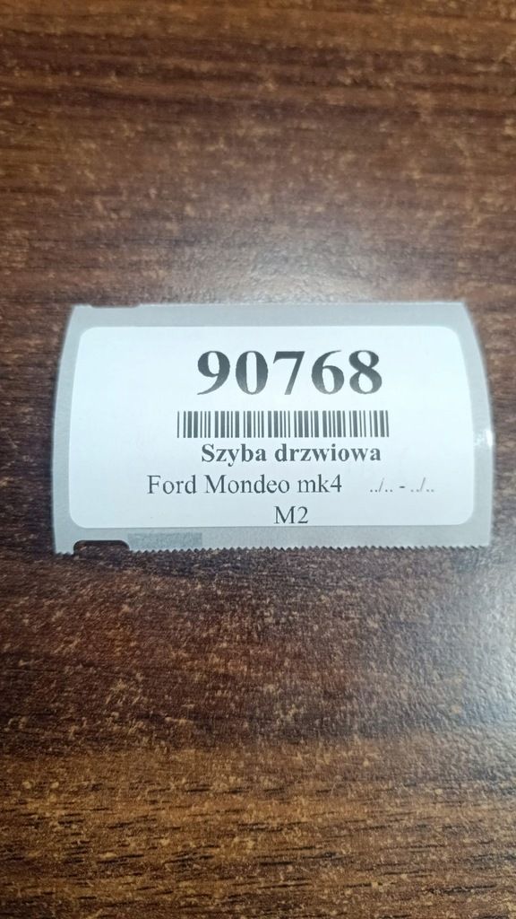 фото №6, Ford mondeo mk4 стекло дверь правый перед