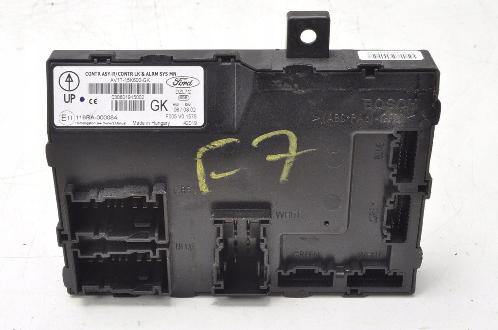 фото №1, Ford fiesta mk7 коробка модуль bsi av1t-15k600-gk