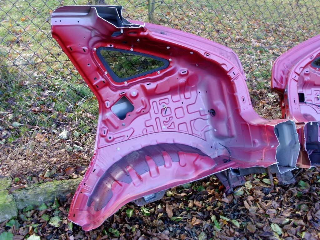 фото №11, Ssangyong actyon 05-17r крыло задний правый с стекло четверть