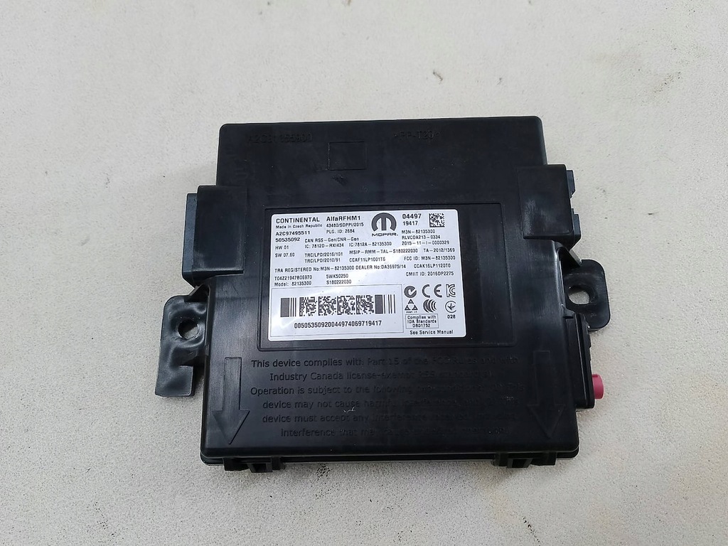 фото №1, Модуль keyless alfa romeo giulia ii 50535092 a2c97495511 2.0 tbi