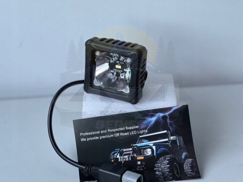 фото №5, Протитуманна фара прожектор лампа led rgb - 30w / e9 jeep wrangler