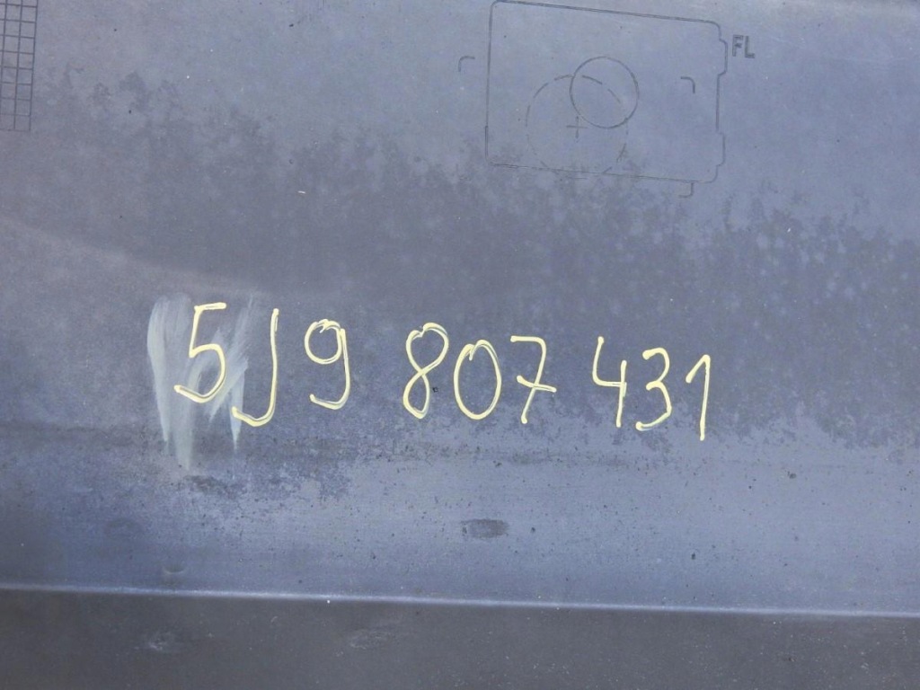 фото №9, Бампер задний задняя lf9r skoda fabia ii kombi 5j9807431