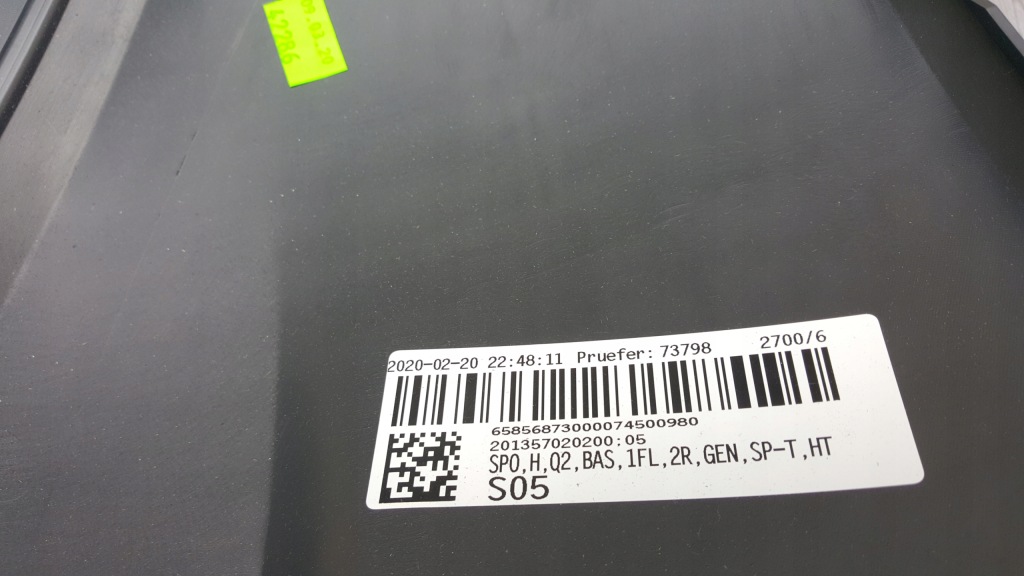 фото №10, Накладка бампера задня audi q2 81a807521c nowa