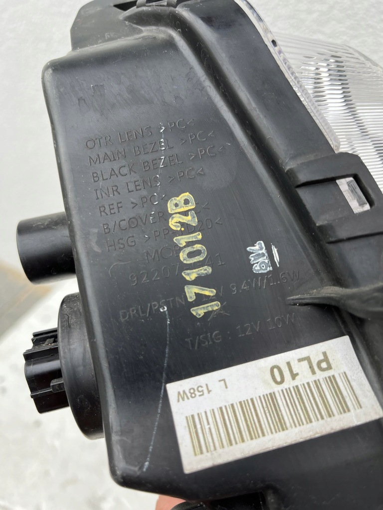 Противотуманная фара led drl левый hyundai i30 3 2017 - 92207-g41 Недорого