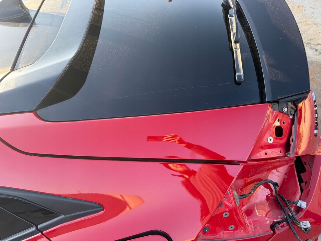 фото №7, Honda civic x 17- hb крышка багажника задняя задняя крышка багажника цвет r513 r513-a