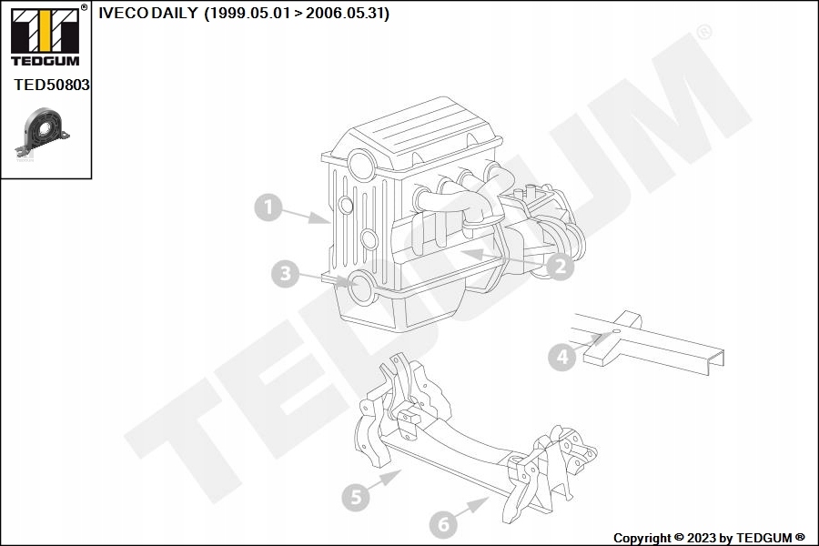 фото №9, Опора вала приводного iveco