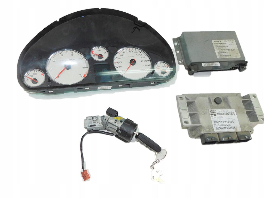 фото №1, Peugeot 407 sw 2.2 16v 2005r набор стартовый