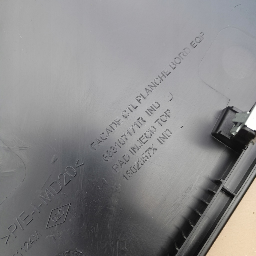 фото №13, Renault scenic iv захист панелі приладової панелі верхній